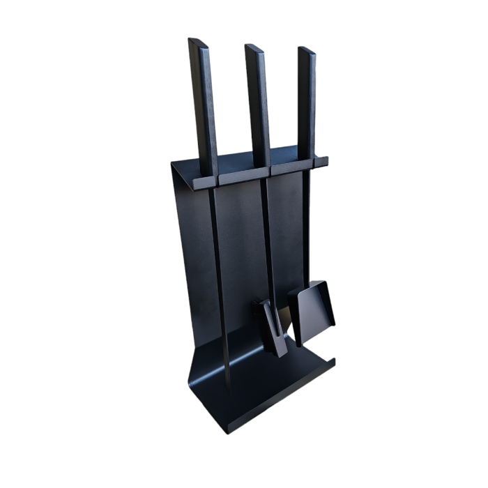 2. Wahl TermaTech Kaminbesteck Needle schwarz mit Lackschäden