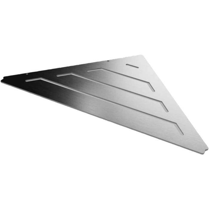 Rotthues® Dreieckige Duschablage zum Einfliesen – Edelstahl V2A – NEWLine