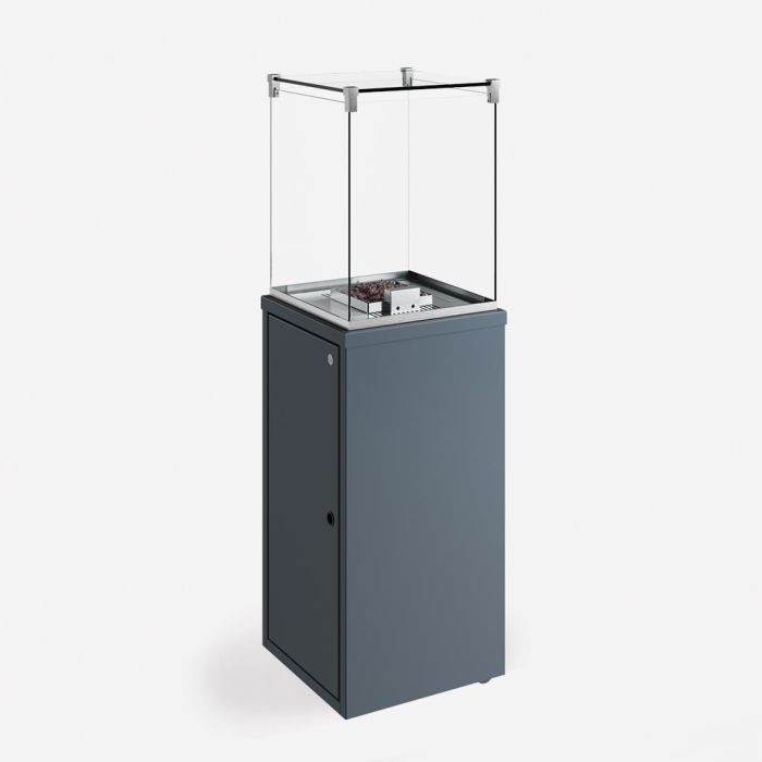 Gas- Outdoorkamin Spartherm Fuora Q Anthrazit