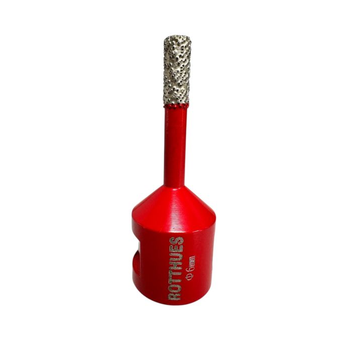 Diamant-Bohrkrone Ø6 x15x62 mm Rot M14 Segmenthöhe 15 mm präzise und saubere Bohrungen trocken & nass