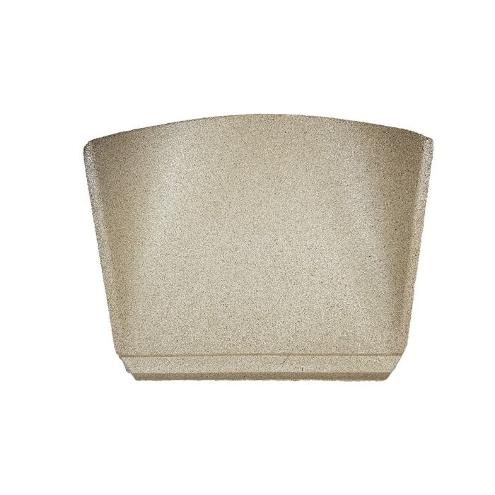 HWAM Rauchleitplatte Für Kaminöfen Ab 2007 - Kurze Variante 30,5cm Aus Vermiculit