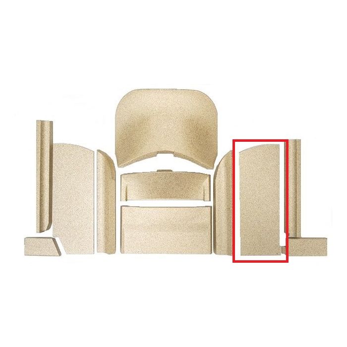 Hwam Vermiculite Ersatzteil Seitenteil Mitte rechts zu Serie 4500