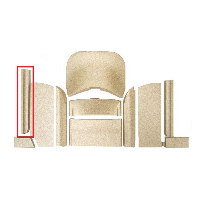 Hwam Vermiculite Ersatzteil Seitenteil vorne links zu Serie 4500
