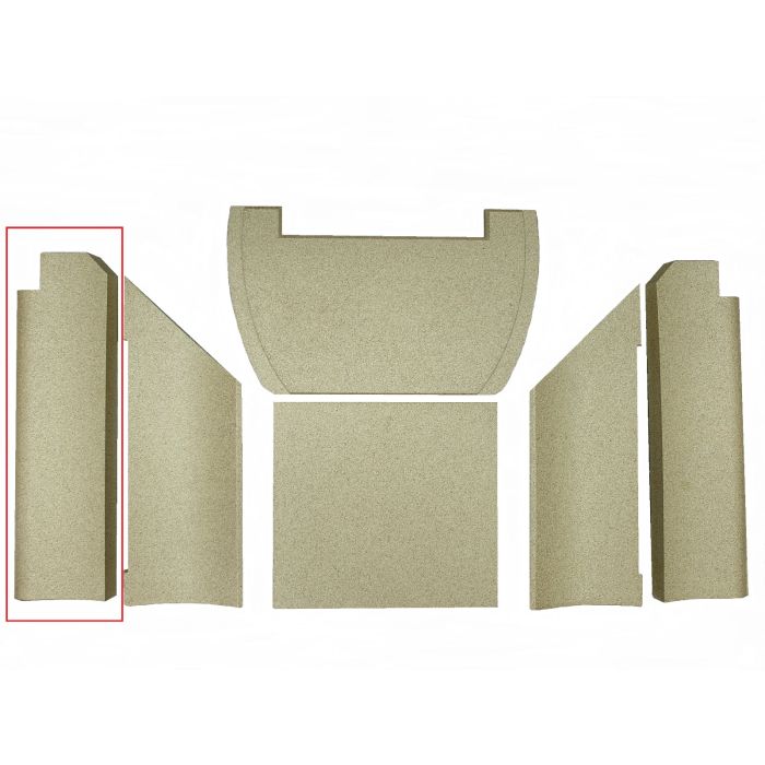 Contura Skamol Ersatzteil vordere linke Seite zu 600er Serie Vermiculite 391168